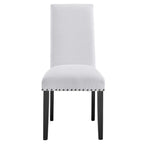 Modway Parcel Chair, White 24 X 19 X 39