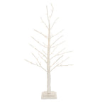 Melrose Paper 78 Led Lights Twig Christmas Tree, 36-Inch Height, White, Holiday Season Decoration