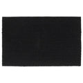 vidaXL Door Mat Black 19.7inchx31.5inch Tufted Coir