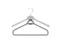 Joseph Joseph Orderly Set of 2 Long Garment Hangers, 2-Part Clothes Hanger for Dresses and Jumpsuits with Integrated Strap Hooks