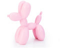 AMOIENSIS Balloon Dog Statue Decor, 4 inch Pink Balloon Dog Animal Sculpture, Small Nick Nacks for Shelves Decor, Small Eclectic