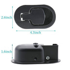 ttmagic Universal Metal Recliner Handle Replacement, Fits Ashley & Lazy Boy, 4.3x2.6, Black