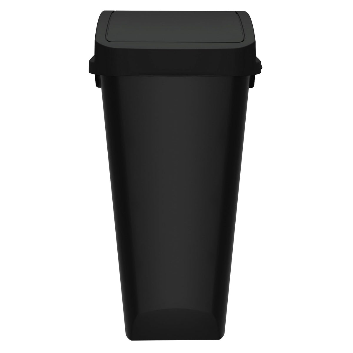Glad Trash Can with Clorox Odor Protection | Linkable, 12 Gallon, Black
