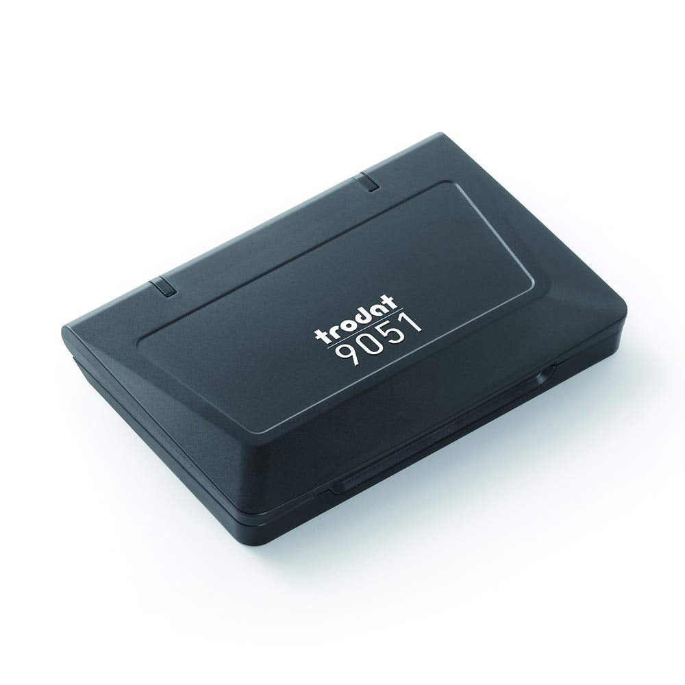 Trodat Ink Pad Business Stamp Pad, Black (Trodat 9051 Black Stamp Pad)