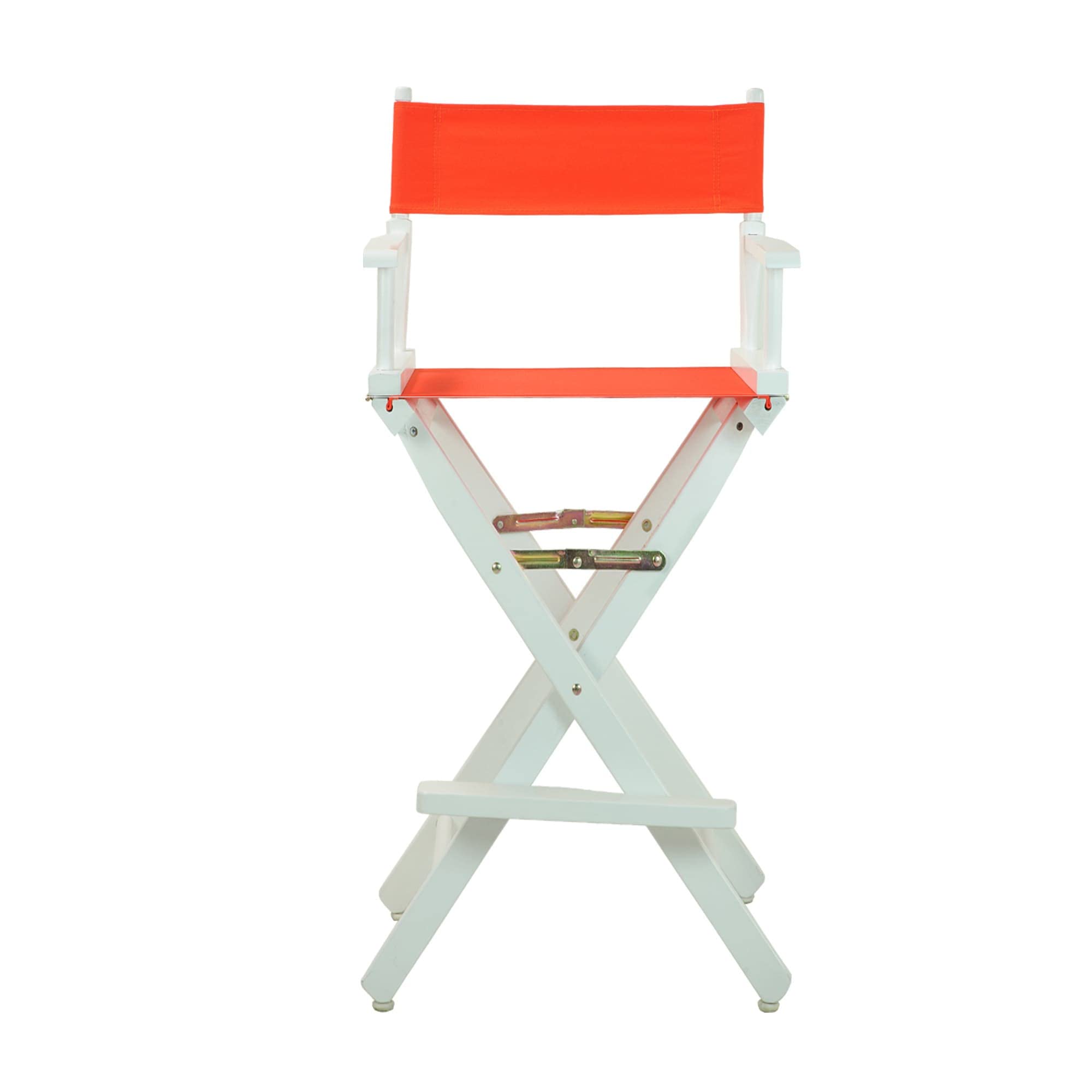 Casual Home 230-01/021-27 Director Chair, 30&quot; - Bar Height, Whiteframe/Turquoise Canvas