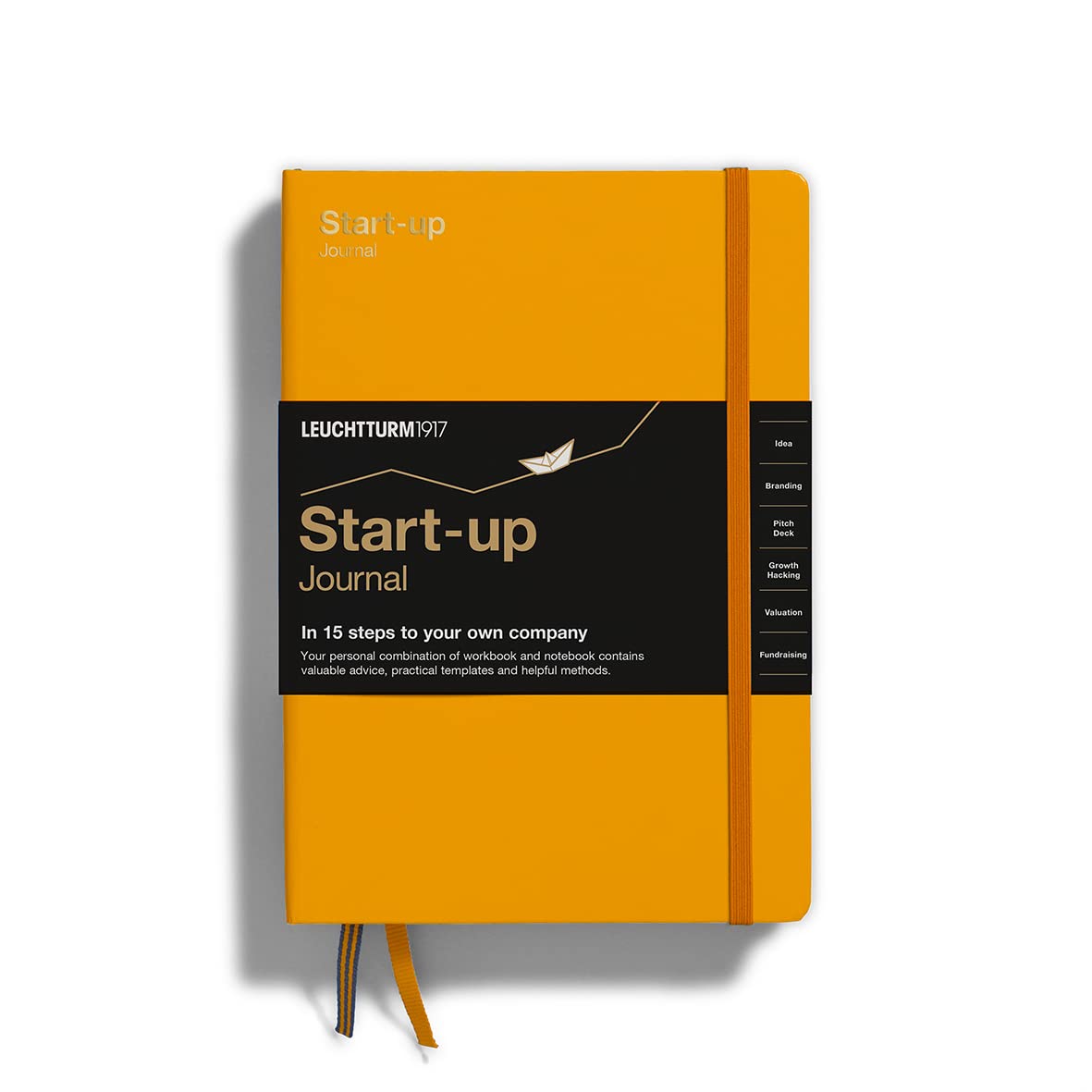 Leuchtturm1917 - Start-Up Journal - 15 Steps To Learn About Business And Build Your Own Company (Rising Sun)