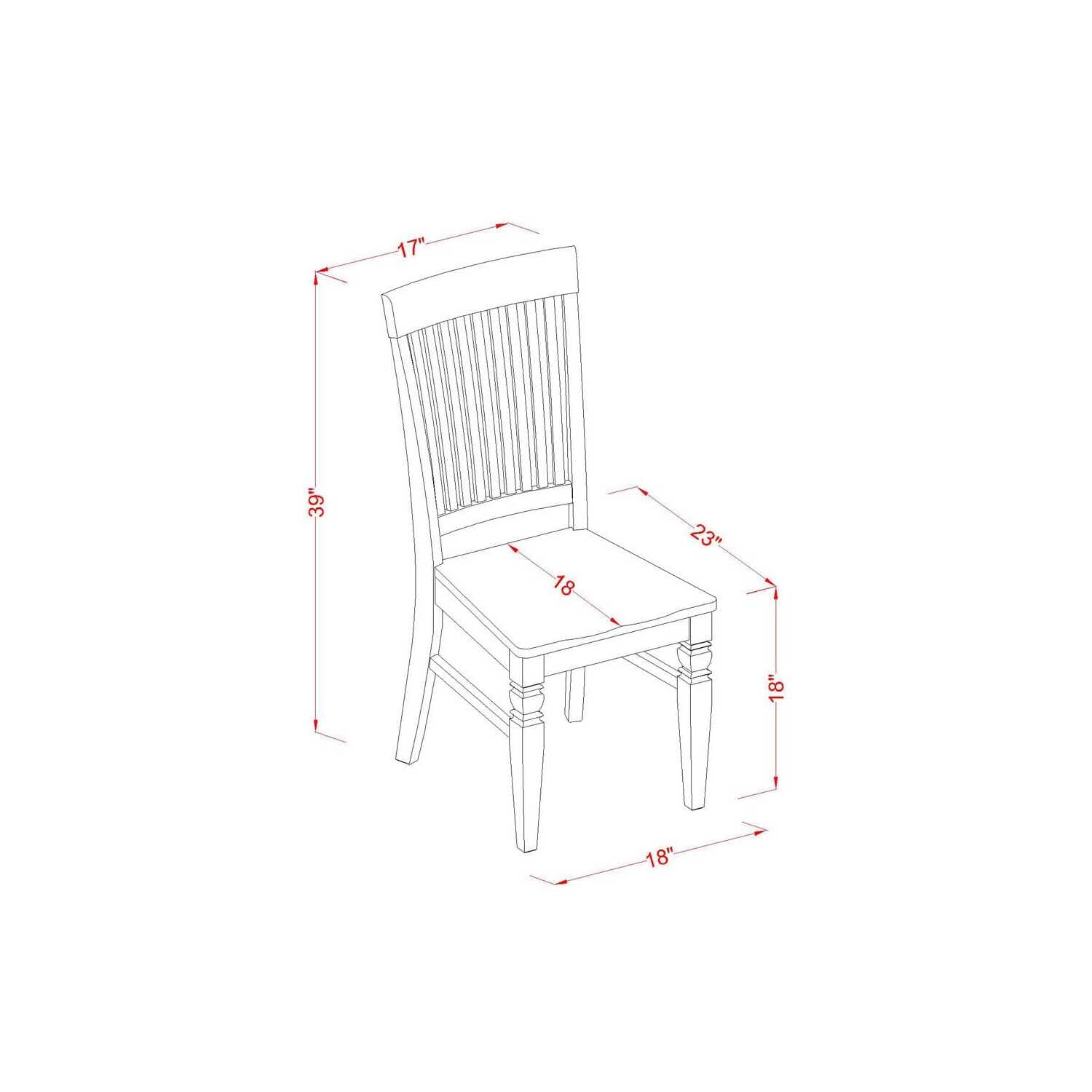 East West Furniture Amni3-Bch-C 3 Piece Dinette Set For Small Spaces Contains A Round Kitchen Table With Pedestal And 2 Linen Fabric Upholstered Dining Chairs, 36X36 Inch, Black & Cherry
