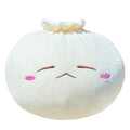Yoholto Dumpling Stuffed Pillow, Cute Stuffed Bun Plush, Funny Food Plush Pillow Home Decoration for Kids Adults (23.6 * 17.7 in