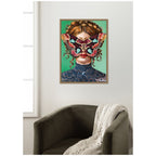 Forest Witch by Charlotte Brindley Framed Canvas Wall Art Print
