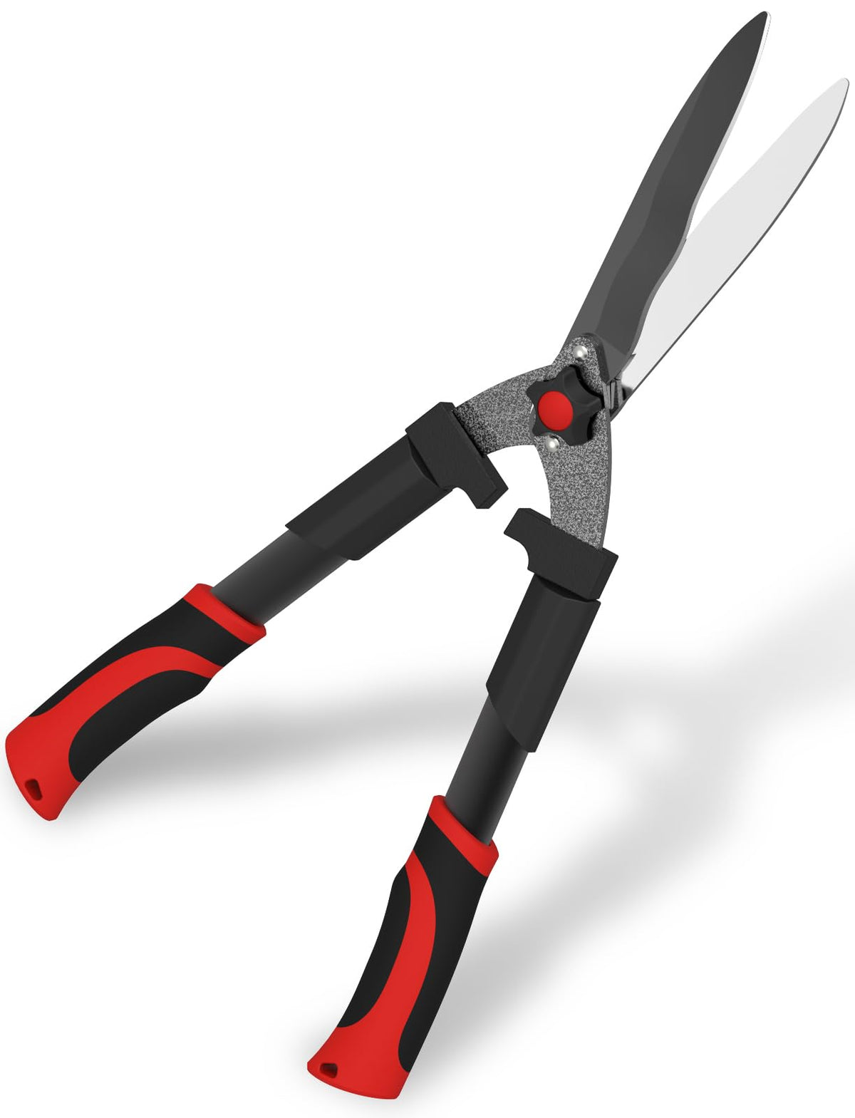 Gartol Garden Hedge Shears & Clippers, Manual Hedge Trimmer With Comfort Grip Lightweight Handles, High Carbon Steel Bushes Cutt