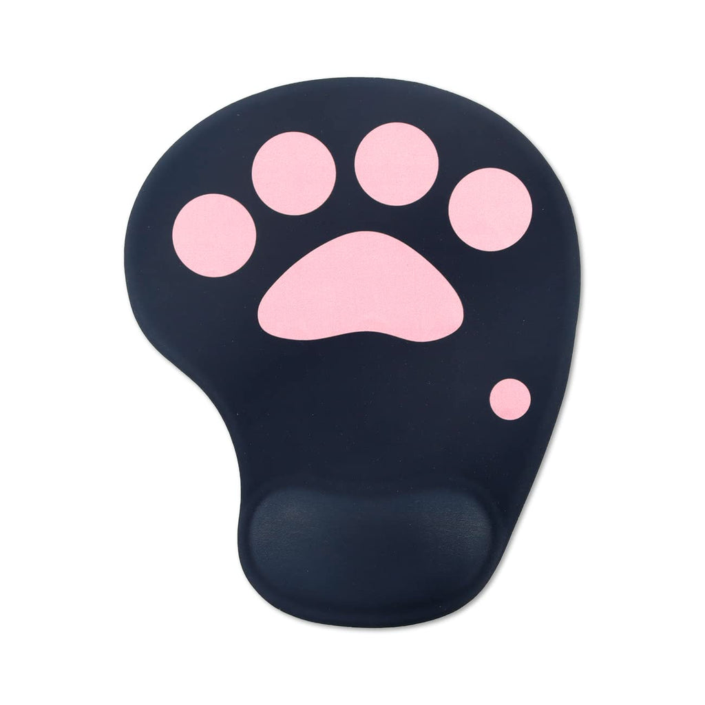 Cat Paw Mouse Pad Wrist Support-3D Cute Mouse Wrist Pad With Gel Filled, Ergonomics Game Small Mouse Mat With Comfortable Surfac