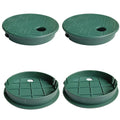 4 Pcs Valve Box Cover Lid Id 5.5' Od 6' Round Sprinkler System Irrigation Sprinkler Valve Box Cover