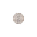 SAFAVIEH Madison Collection Area Rug - 3 Round, Grey & Beige, Modern Abstract Design, Non-Shedding & Easy Care, Ideal for High 