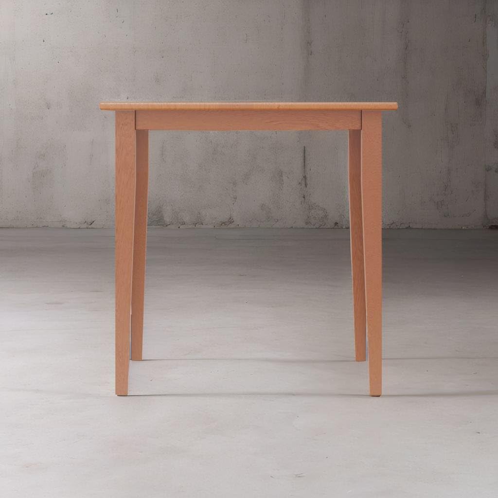 Ergode Wood Groveland Square Dining Table - Compact & Functional Furniture for Small Spaces - Light Oak Finish - Easy Assembly - 29.53' W x 29.53' D x 29.13' H