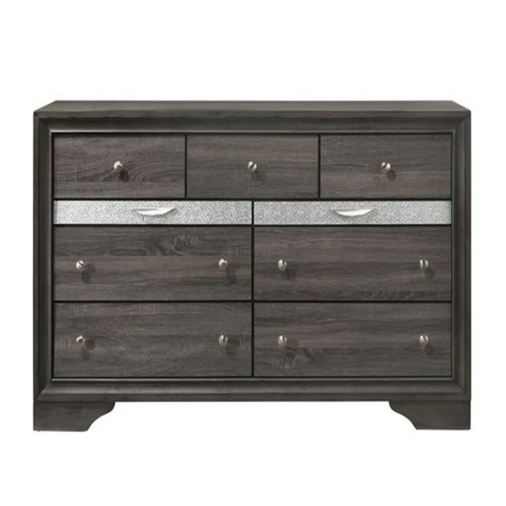 Acme Naima Wood Dresser In Gray