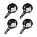 ccHuDE 4 Pcs Ceramic Candle Spoons Tealight Wax Warmer Spoon Essential Oil Burner Spoon Tealight Candle Holder Spoon for Fragran