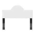 Modway Dawn Performance Velvet Headboard, King/Ca King, White