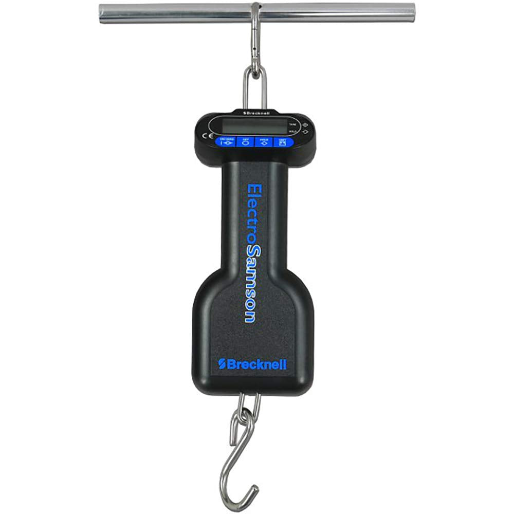 Brecknell Electrosamson Digital Hand-Held Scale, 55Lb Capacity, Large Easy-To-Read Lcd, Battery, Carrying Pouch, Single Person U