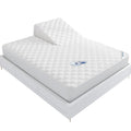 Waterproof Split Top Queen Mattress Pad Protector For Adjustable Bed, 34' Top Split From Head, Noiseless, Soft Padded Matress P