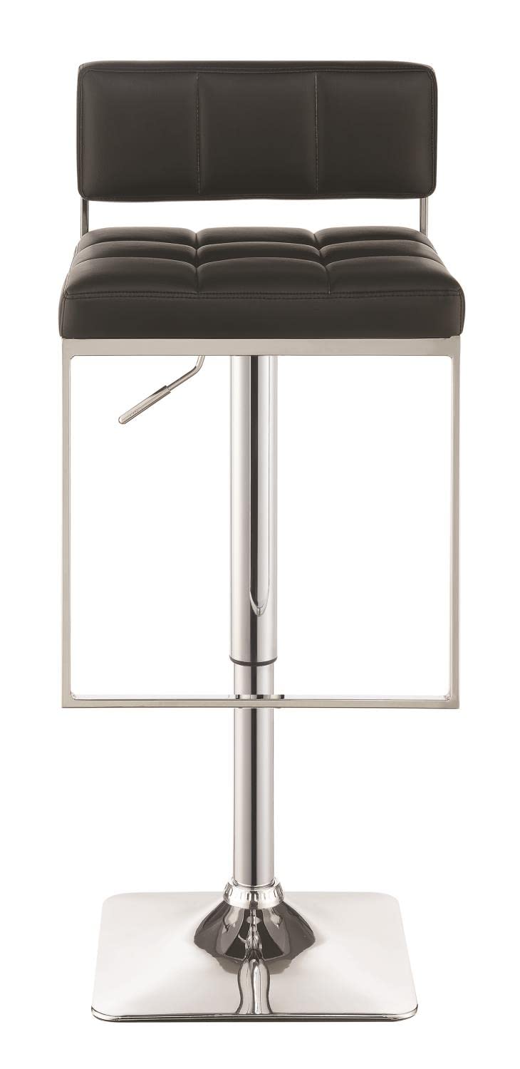 Coaster Furniture Adjustable Bar Stool Black 100194