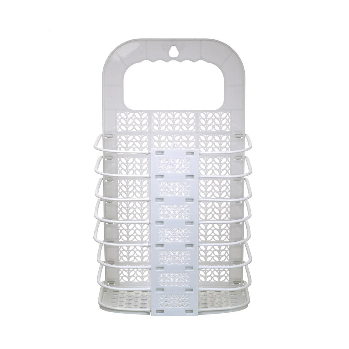 DIGSMORDEN Wall Mounted Bathroom Hanging Mesh Laundry Basket Toiletry Organization Washing Bin Home Portable Magic Sticker Plast