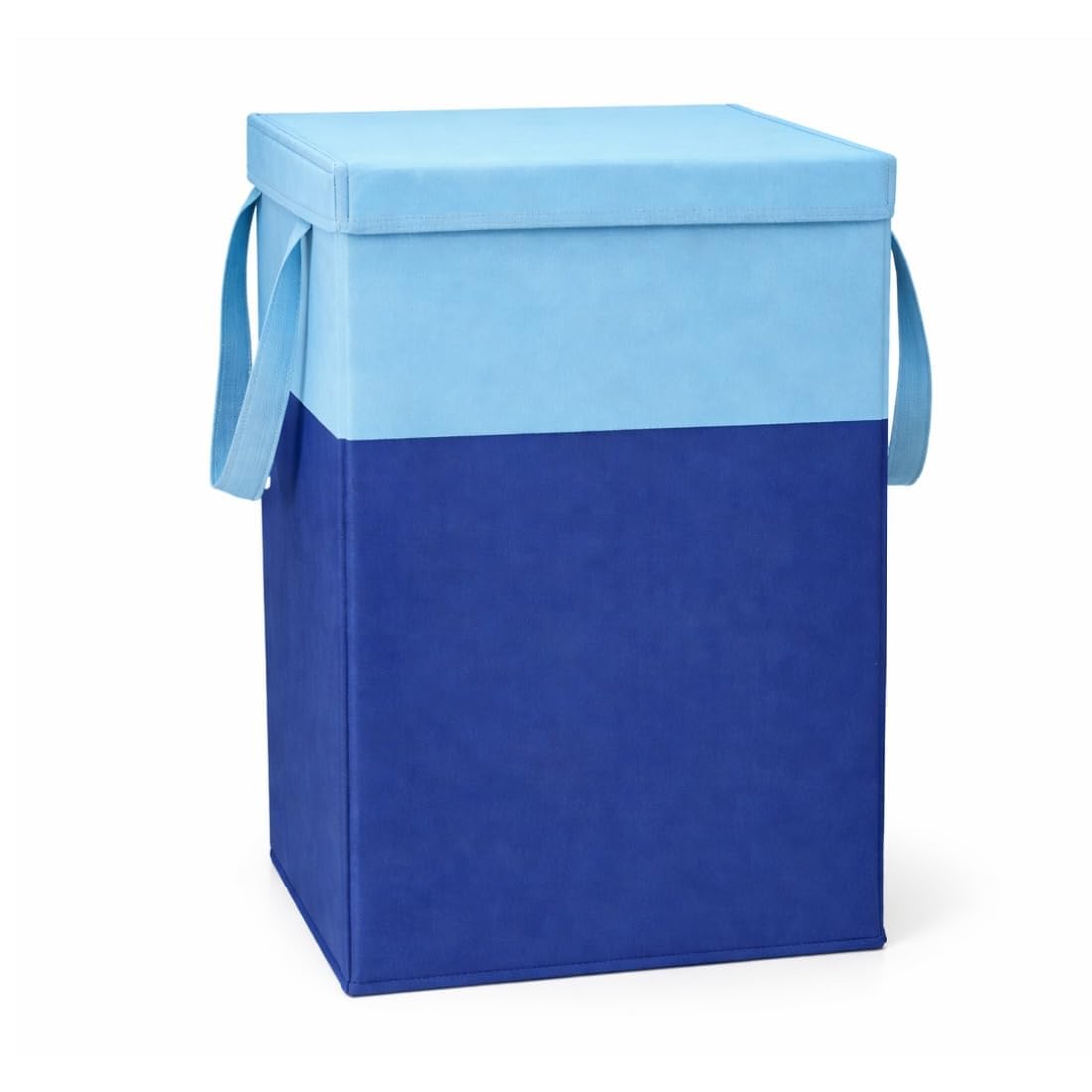 Swiftfold 75L Laundry Basket with Lid for Clothes, Large Dirty Clothes Laundry Bag, Foldable Fabric Laundry Hamper & Storage Bin