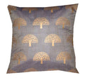 Pink Parrot Polyester Cushion Cover (12X12 Inches, Multicolour)