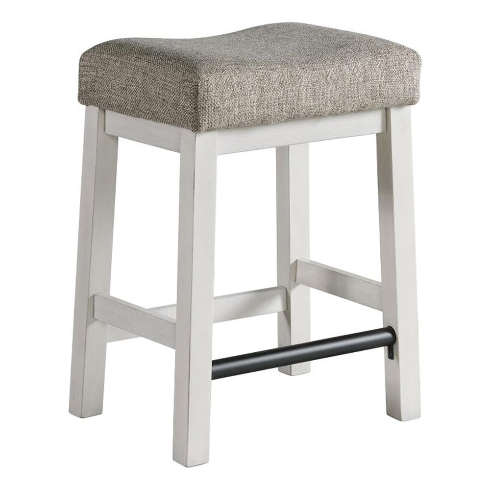 Intercon Drake Backless Bar Stool with Cushion Seat
