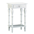 Sunshine Megastore Carved White Side Table