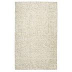 Overstock Alora Decor London 8' Round Solid Beige/Gray/Rust/Blue Hand-Tufted Area Rug
