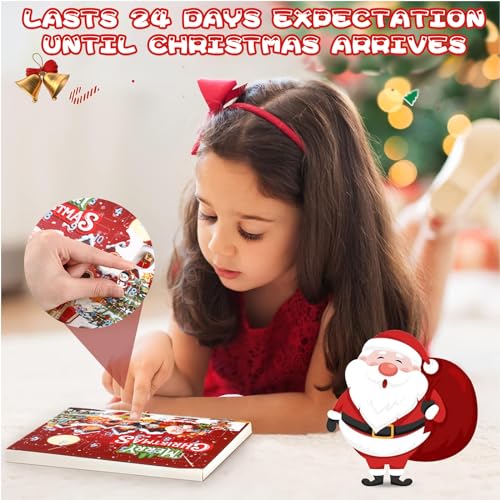 Advent Calendar 2023 Christmas Bracelet, 24 Days Christmas Countdown Calendar With Diy Bracelets Set, Advent Calendars Christmas