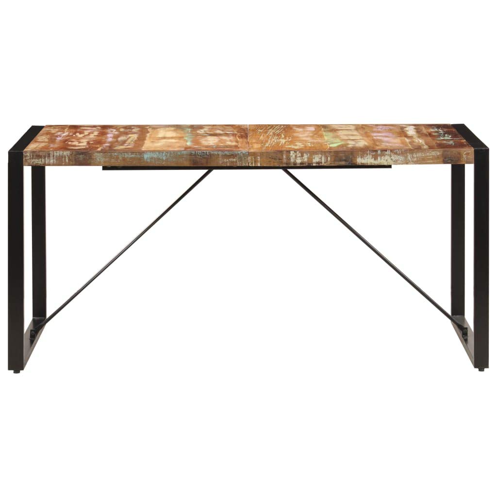 vidaXL Solid Reclaimed Wood Dining Table - Thumbnail 5