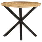 vidaXL Side Table Side Small End Accent Table Living Room Bedroom Balcony Office Modern Side Bedside Table Home Decor Solid Wood Mango