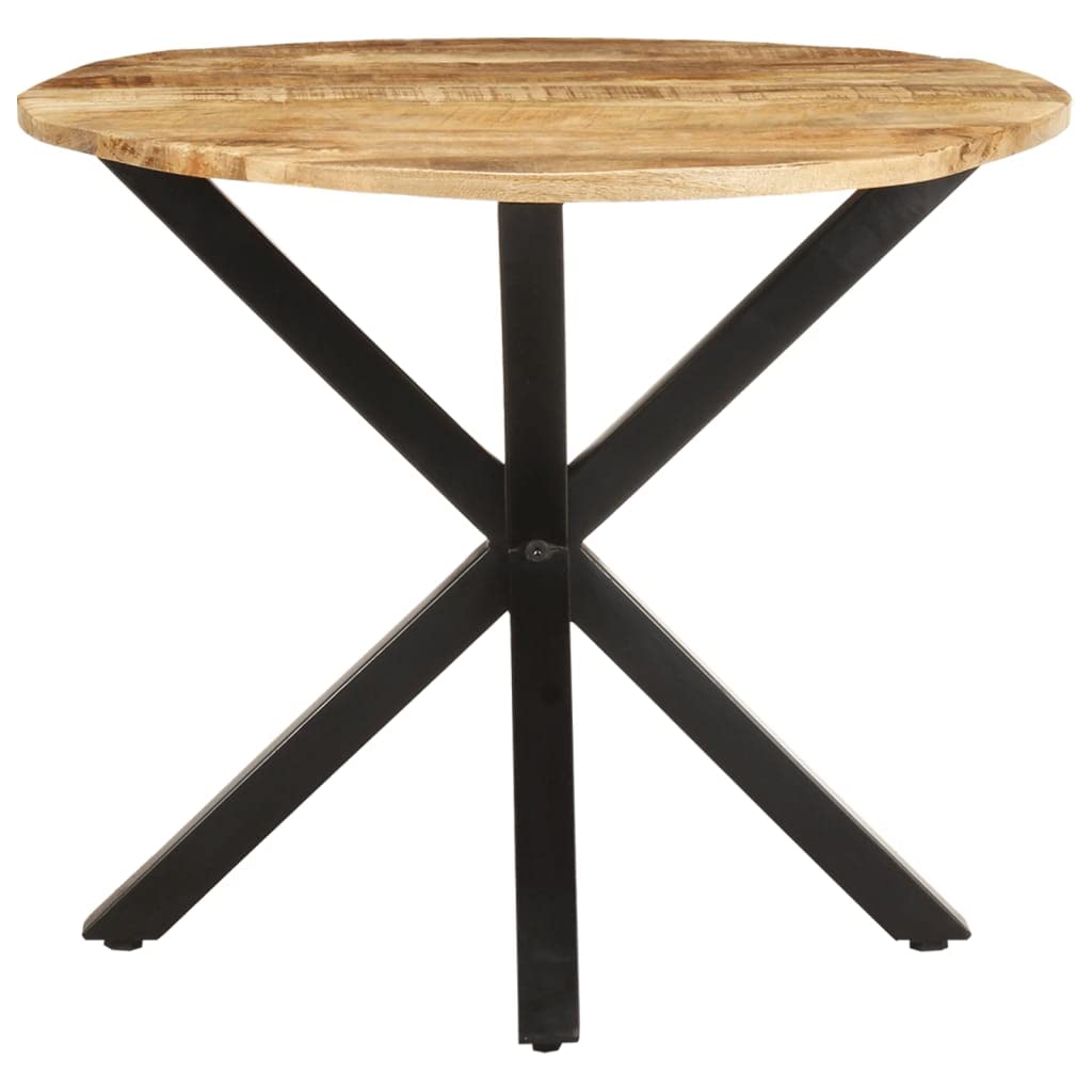 vidaXL Side Table Side Small End Accent Table Living Room Bedroom Balcony Office Modern Side Bedside Table Home Decor Solid Wood Mango