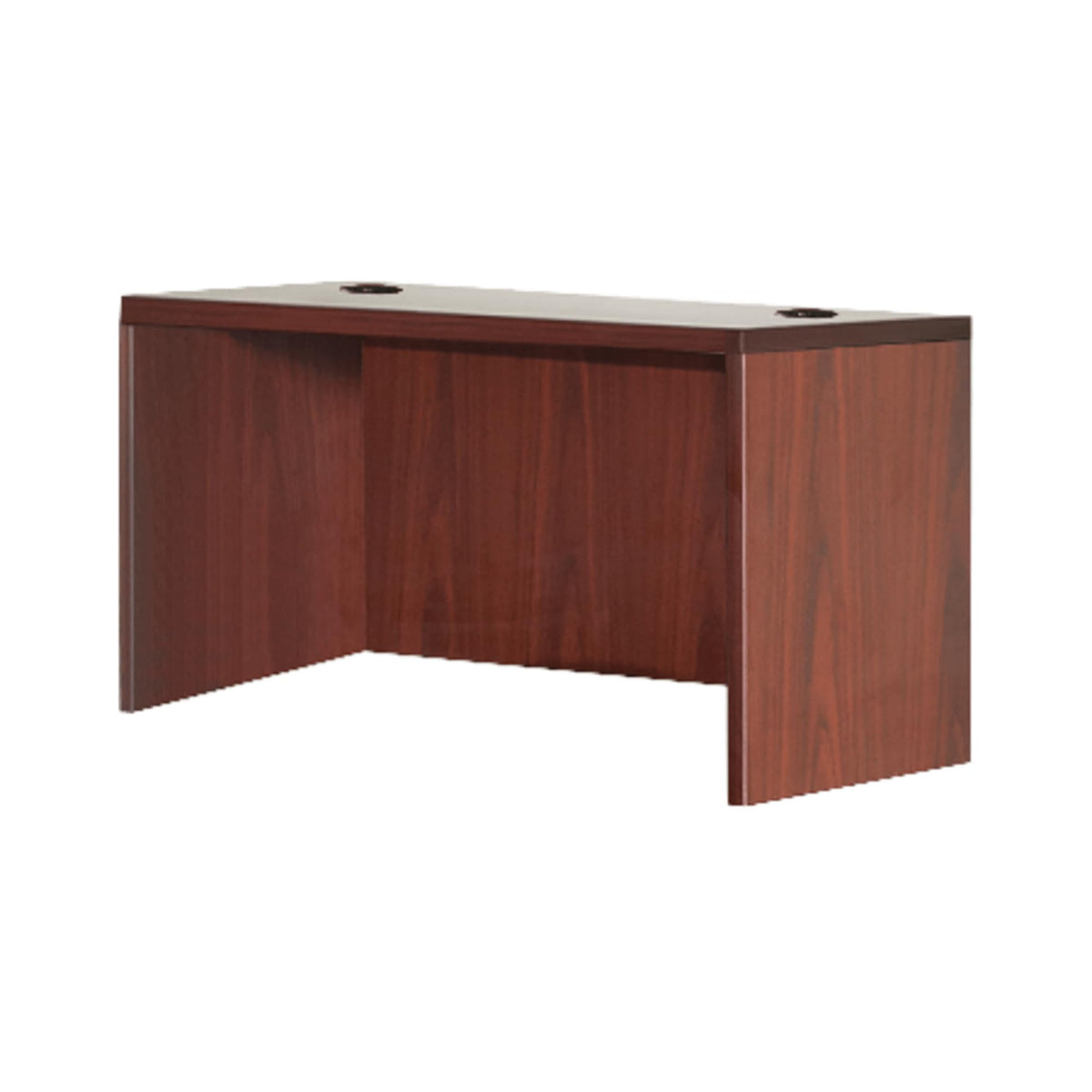 Lorell LLR69902 Pedestal Desk Shell, Mahogany