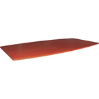 Lorell Boat-Shaped Tabletop, 48 By 96 By 1-1/4-Inch, Cherry