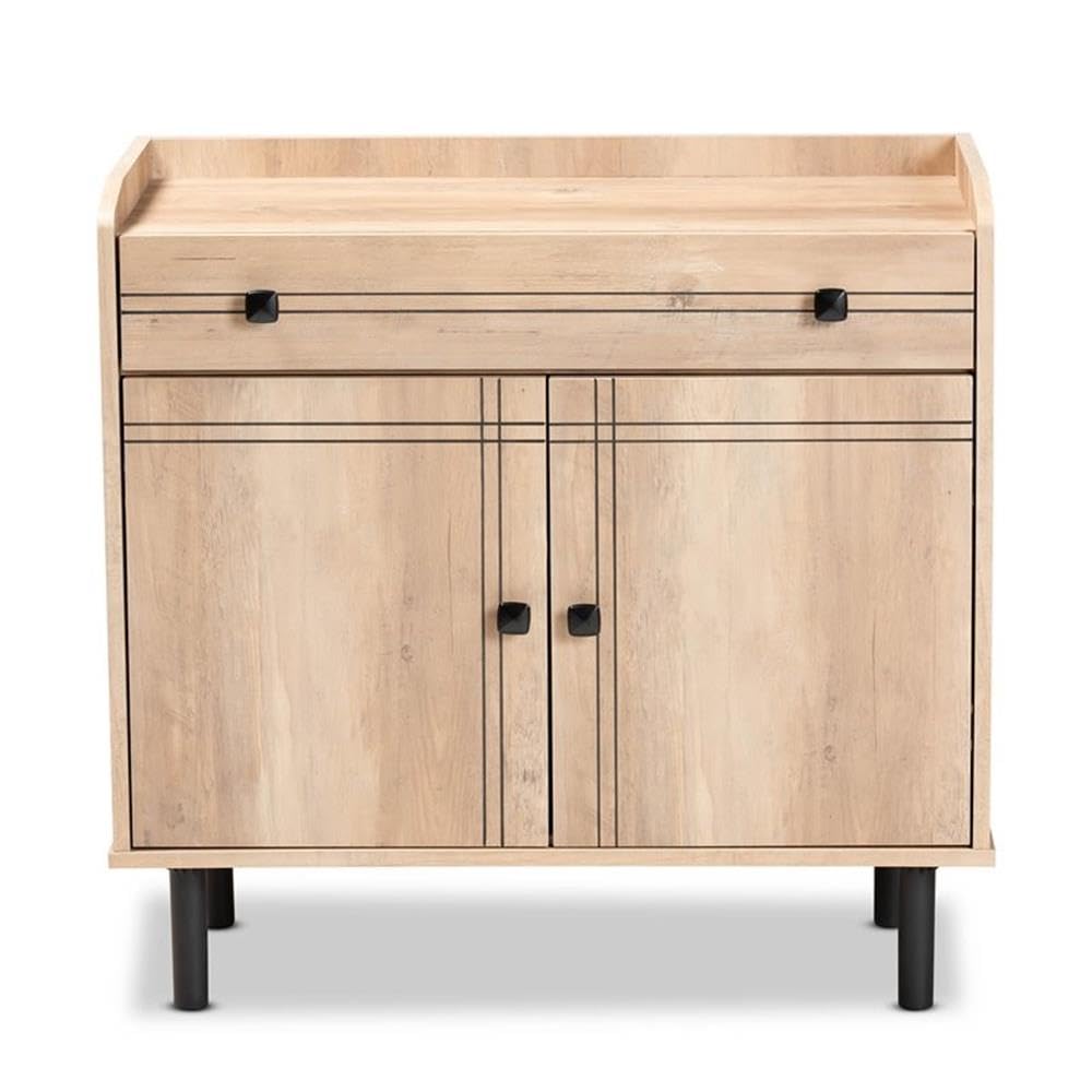 Baxton Studio Patterson Kitchen Storage Cabinet