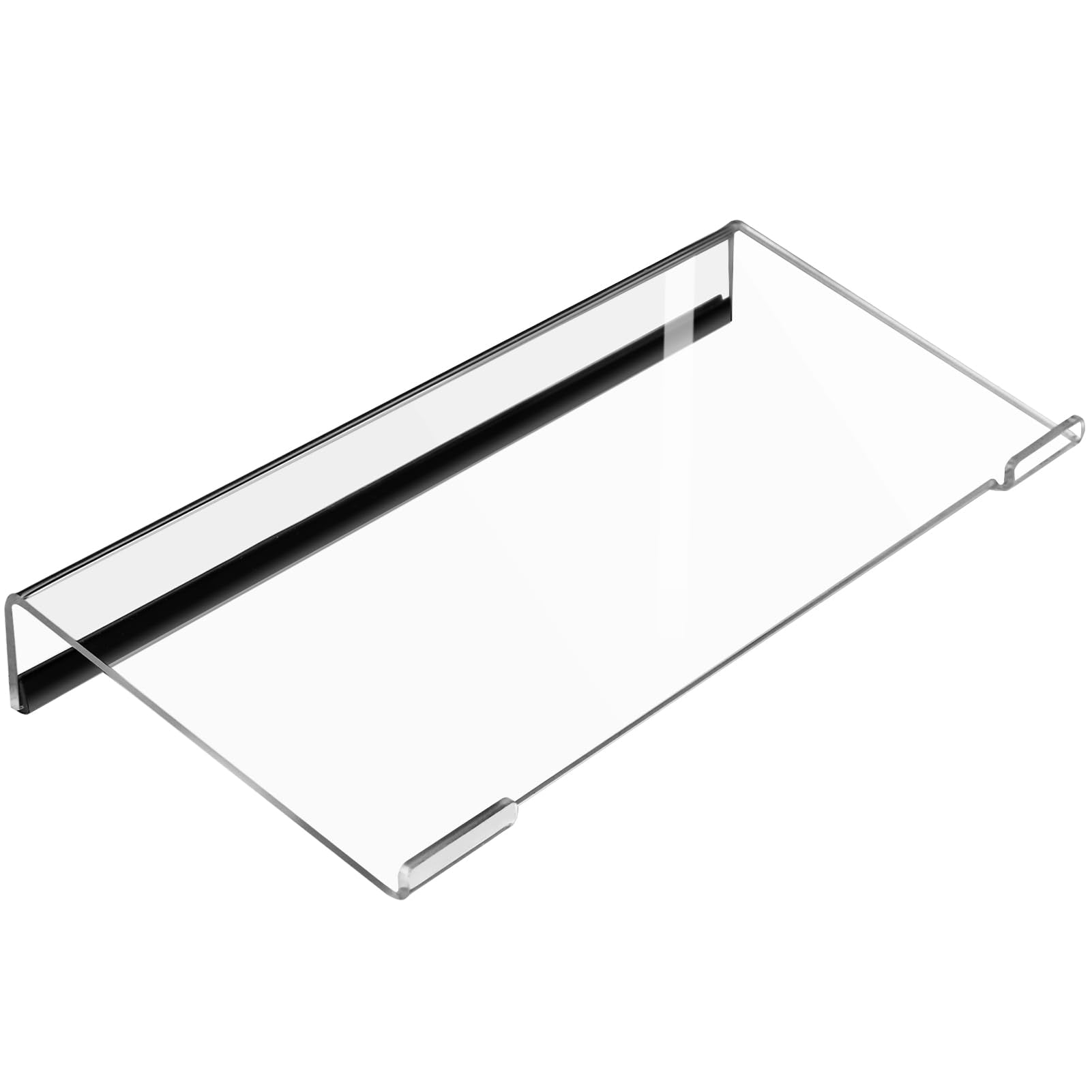 Egchi Small Computer Keyboard Stand, 11.8 X 5.1 Inch- Keyboard Tray For 78 Keys Keyboard, Acrylic Keyboard Riser Lift For Desk,