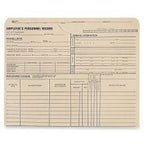 Wholesale Case Of 5 - Quality Park Employee'S Personnel Record Files-Personnel Record Jacket, Flat Exp, 9-1/2'X11-3/4', 100/Bx