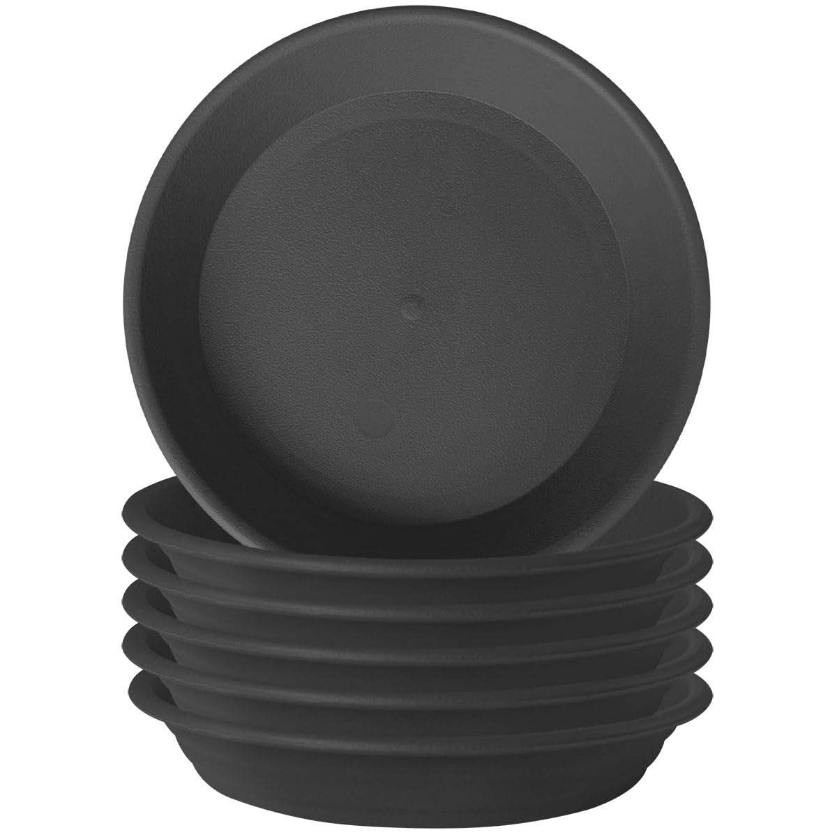 Gregich 6 Pack Plastic Plant Saucer Plant Tray 5.9' At Bottom 7.5' At Top, Plant Saucers For Indoors Planter Trays For Flower