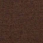East West Furniture Portland Dining Linen Fabric Upholstered Wooden Chairs, Set of 2, Saddle Brown