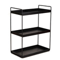 Cri8Hub Heavy Duty Metal Stand 3Tier Standing Rack For Home, Bathroom Countertop Storage Shelf, Cosmetic Organizer Holder Kitch