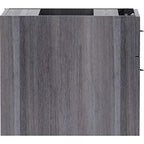 Lorell, Llr69562, Weathered Charcoal Laminate Desking Pedestal, 1 Each