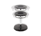 Kore Design Teen/College Hi-Rise Adjustable Wobble Chair 21-31.5 inches, Black