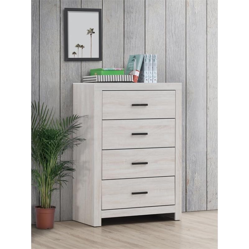 Coaster Brantford Chest, Coastal White