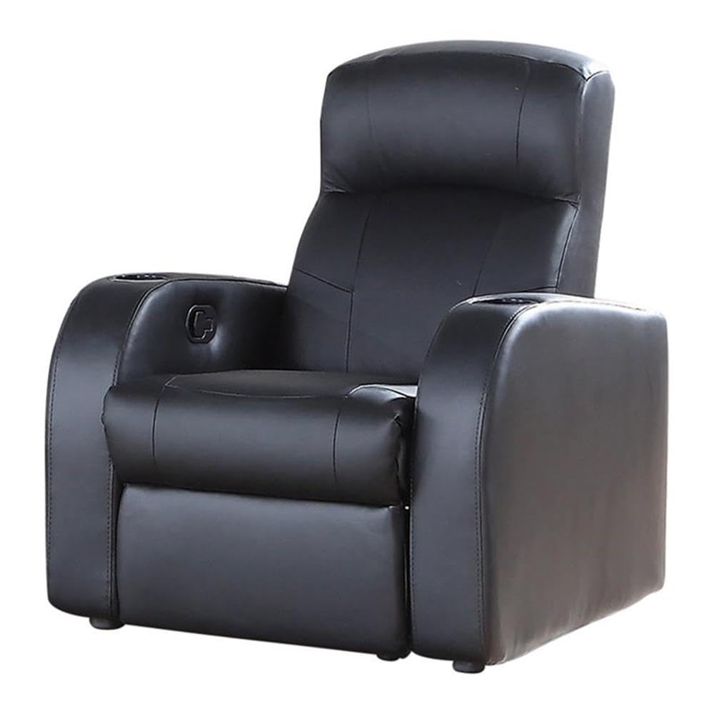 Coaster Cyrus 5-Piece Theater Seating (3R), Black
