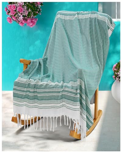 Teal Soft Throw Blanket Bedroom Decoration Living Room Accessories Sofa Couch Cover Chair Apartment Essential Home Finds House Goods Coastal Ocean Beach Teal Fall Turquoise Mermaid Nursery Decoration