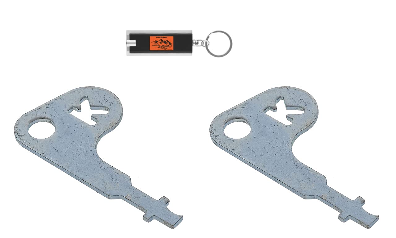 2 Pack K-Rain Minipro K-Key Adjustment Tool, K-Rain P59995 K-Key Adjustment Tool, Replacement Key For Mini Pro And Pro Plus Roto
