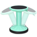 Giantex Wobble Stools For Classroom Seating, Wiggle Stool With Adjustable Height, 24 Inch Active Learning Stool, Sitting Balance Chair For School, Office Stand Up, Flexible Seating Wobble Chair(Green)