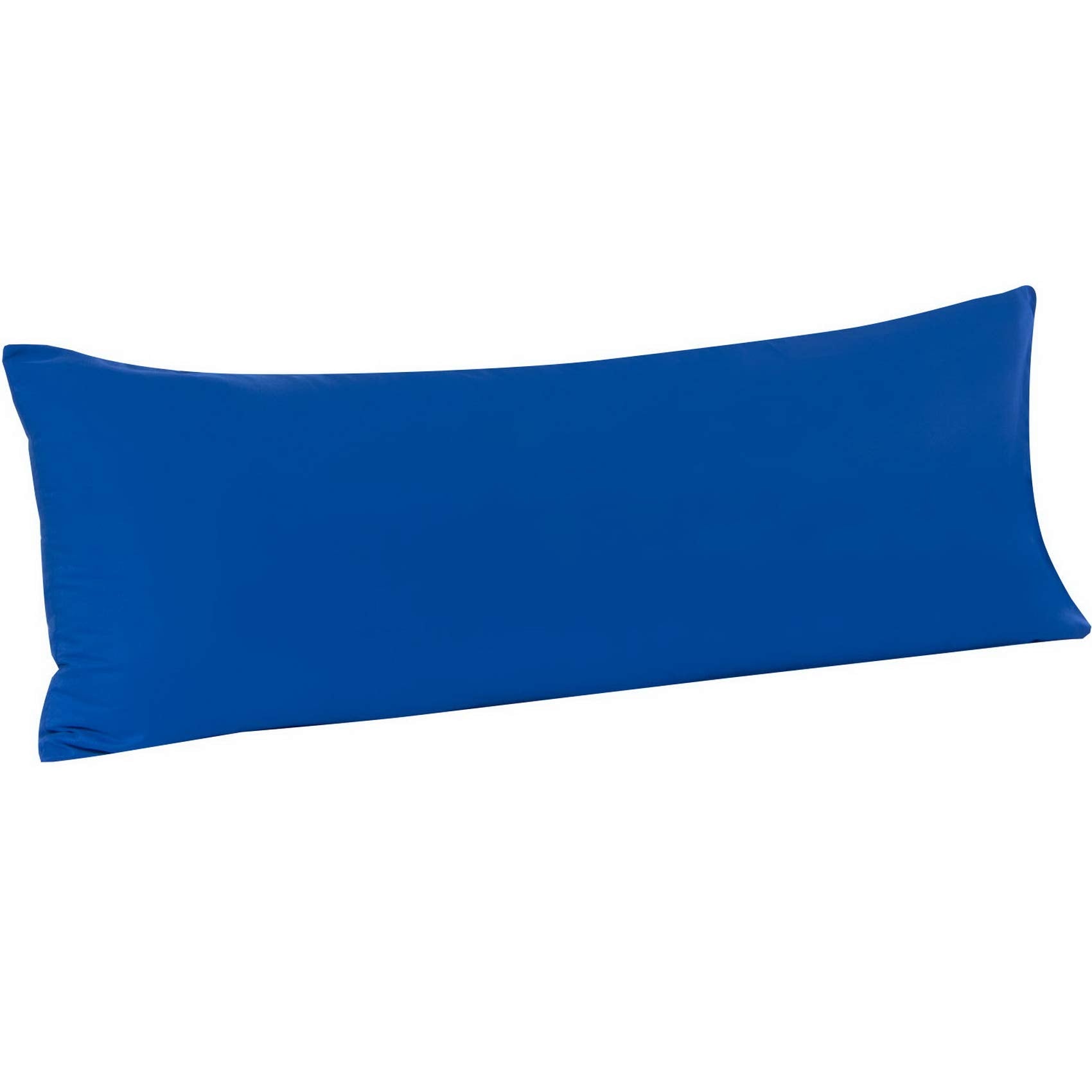 Flxxie Body Pillow Cover - Super Soft Microfiber 20X54 Body Pillow Case - Envelope Closure, Wrinkle, Stain Resistant Royal Blue